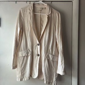 Cynthia Rowley 100% Linen Blazer - Size S